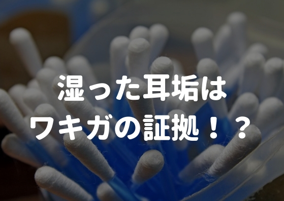 ワキガと耳垢って関係してるって知ってた？湿った耳垢は要注意！